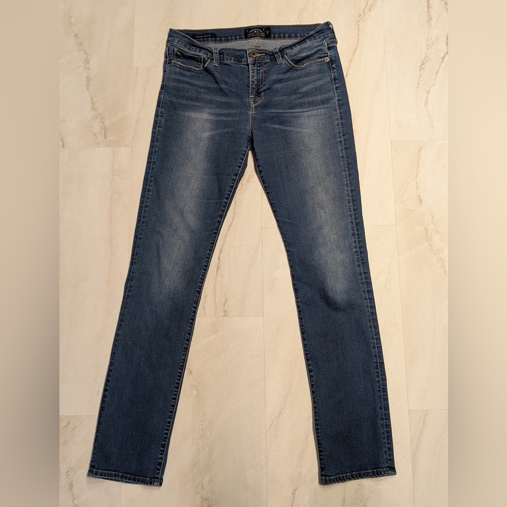 Lucky Brand Blue Straight Leg Denim